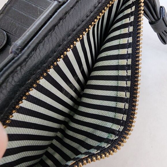 Kate Spade Large Bifold Black Slim Wallet - Picture 7 of 9